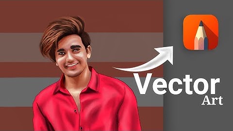 Autodesk Sketchbook Vector Art Tutorial 😲 // Cartoon Editing // Vexel At🖌️🎨