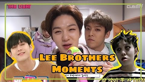 Minhyuk and Changsub Moments, LEE Brothers Little Interaction
