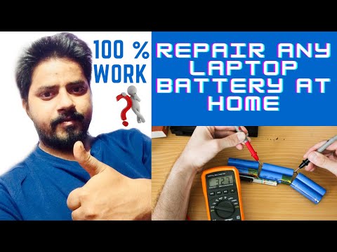 How To Repair ANY Laptop Battery At Home Before Purchase New Battery Must Watch This Video Best         