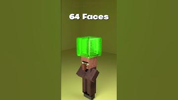 Blender 3D Soft Body Slime Simulations on a Minecraft Villager 😂😂#render #minecraft #3danimation