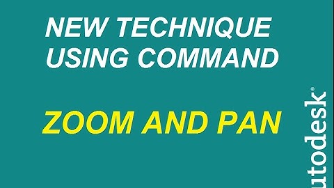 AutoCAD 2007 TUTORIALS -10- Zoom & Pan