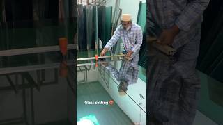 Glass cutting ❤️‍🔥wait for end #youtubeshorts #works #glass #fyp #shorts #babygirl #trendingshorts