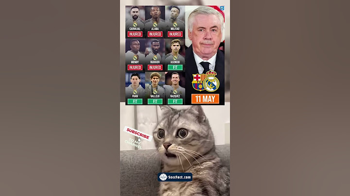 Real Madrid Defence in Crisis Before El Clásico vs Barcelona – May 11 Clash!