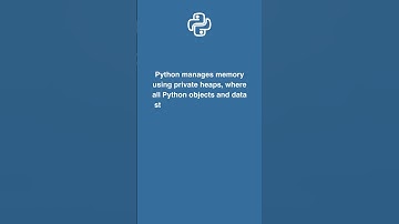 Memory Management: Python memory management