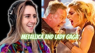 Reaction to Lady Gaga & Metallica - Moth Into Flame