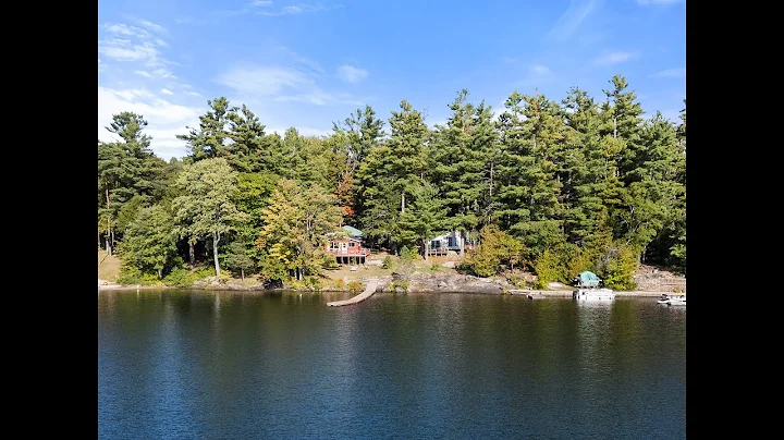 Exceptional Multi-Cottage, Commercially Zoned Property on the Moon River in the Heart of Bala!