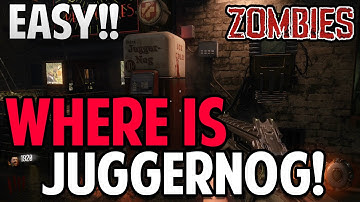 Shadows of Evil "How To Find JUGGERNOG" EASY TUTORIAL! Black Ops 3 Zombies JUGGERNOG LOCATION!