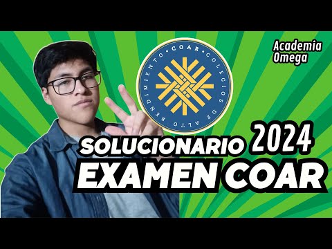 SOLUCIONARIO EXAMEN COAR