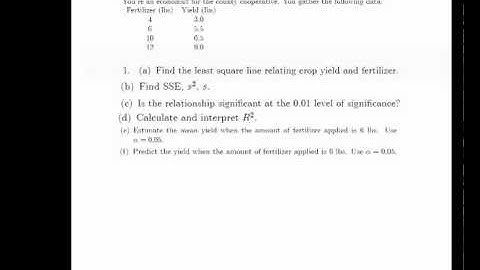 Econometrics I assignment