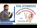Time management for students by dr suresh pittala