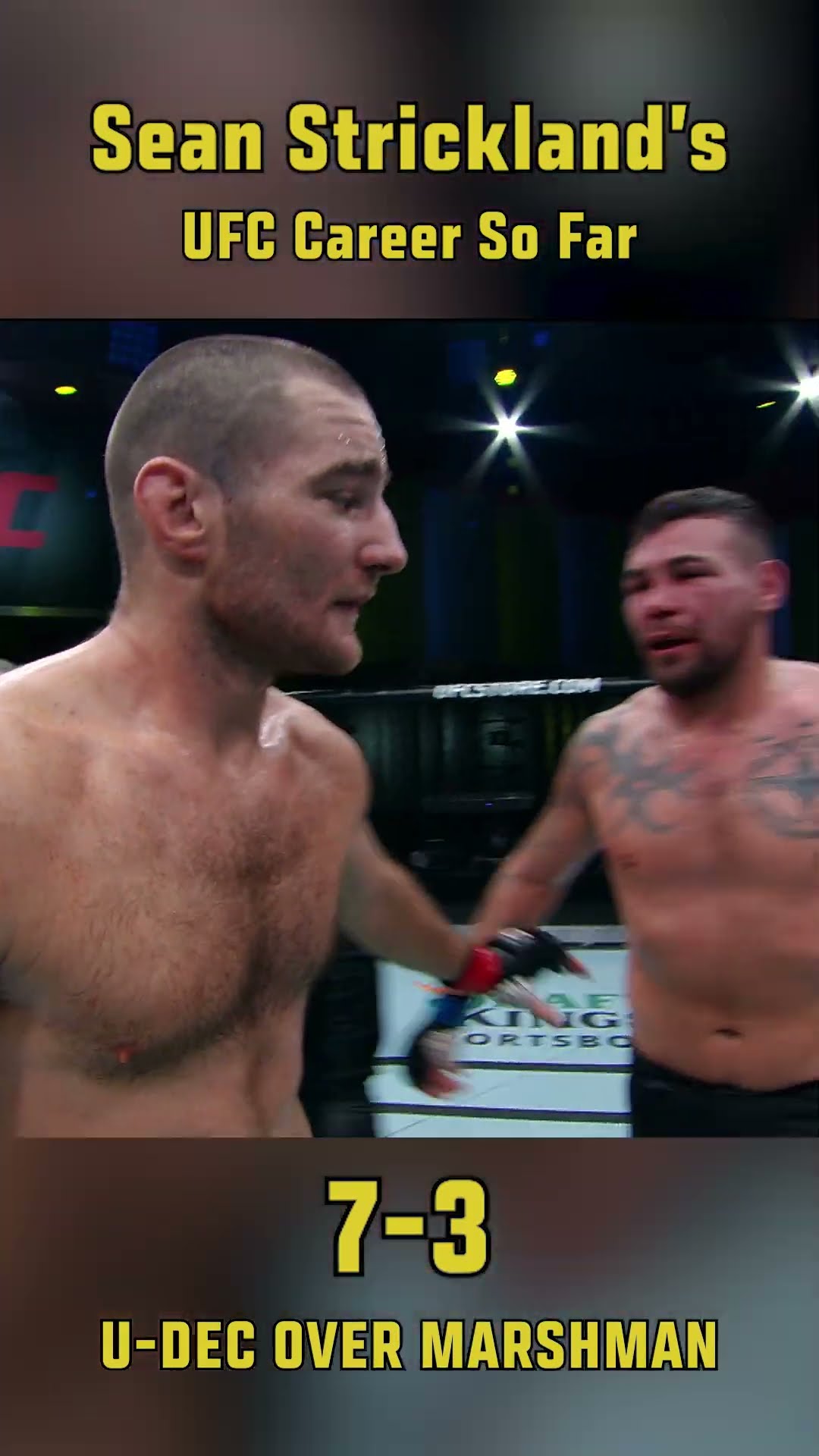 Sean Strickland's Career So Far ? #ufc312