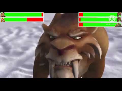 Ice Age (2002) Final Battle with healthbars