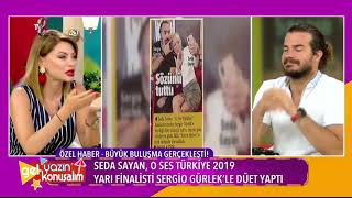 Sergio Gürlek Feat.Seda Sayan KETEN HELVA Düet i için TV8 Magazin Özel Haberi. Resimi