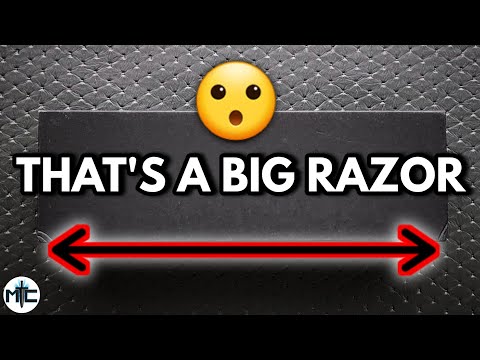 One BIG Razor! - Knife Unboxing