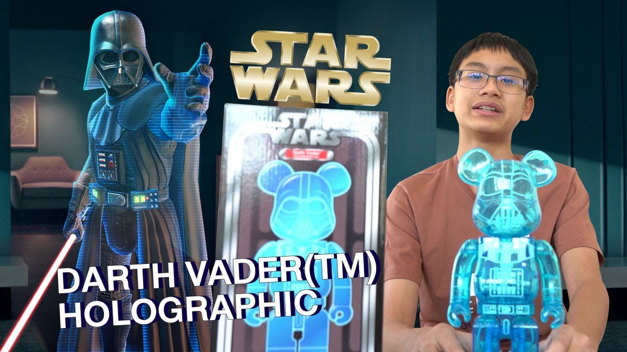 その他 BE@RBRICK STAR WARS Darth Vader HOLOGRAP Bearbrick Darth Vader Holographic Ver. 400% Blue - US