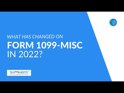 Vídeo: A forma 1099 misc mudou?