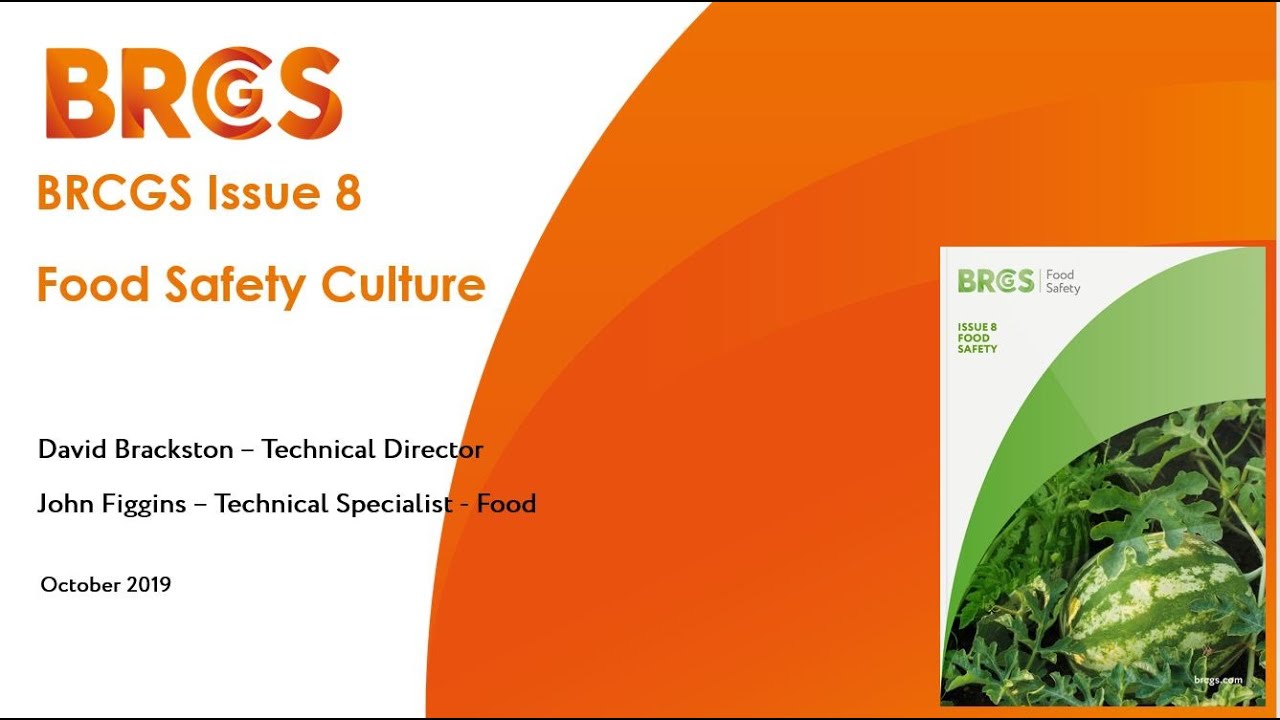BRCGS Issue 8 Food Safety Culture YouTube