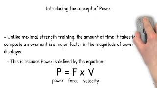Understanding and Training for Power