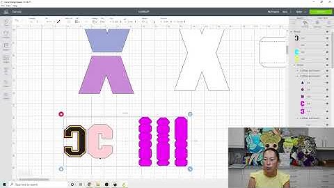 DIY 3D Letters in Cardstock - How to resize and add cutouts using the Cricut:  Design Space Tutorial