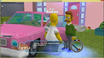 Donut Mod 4 Gameplay | The Simpsons Hit & Run