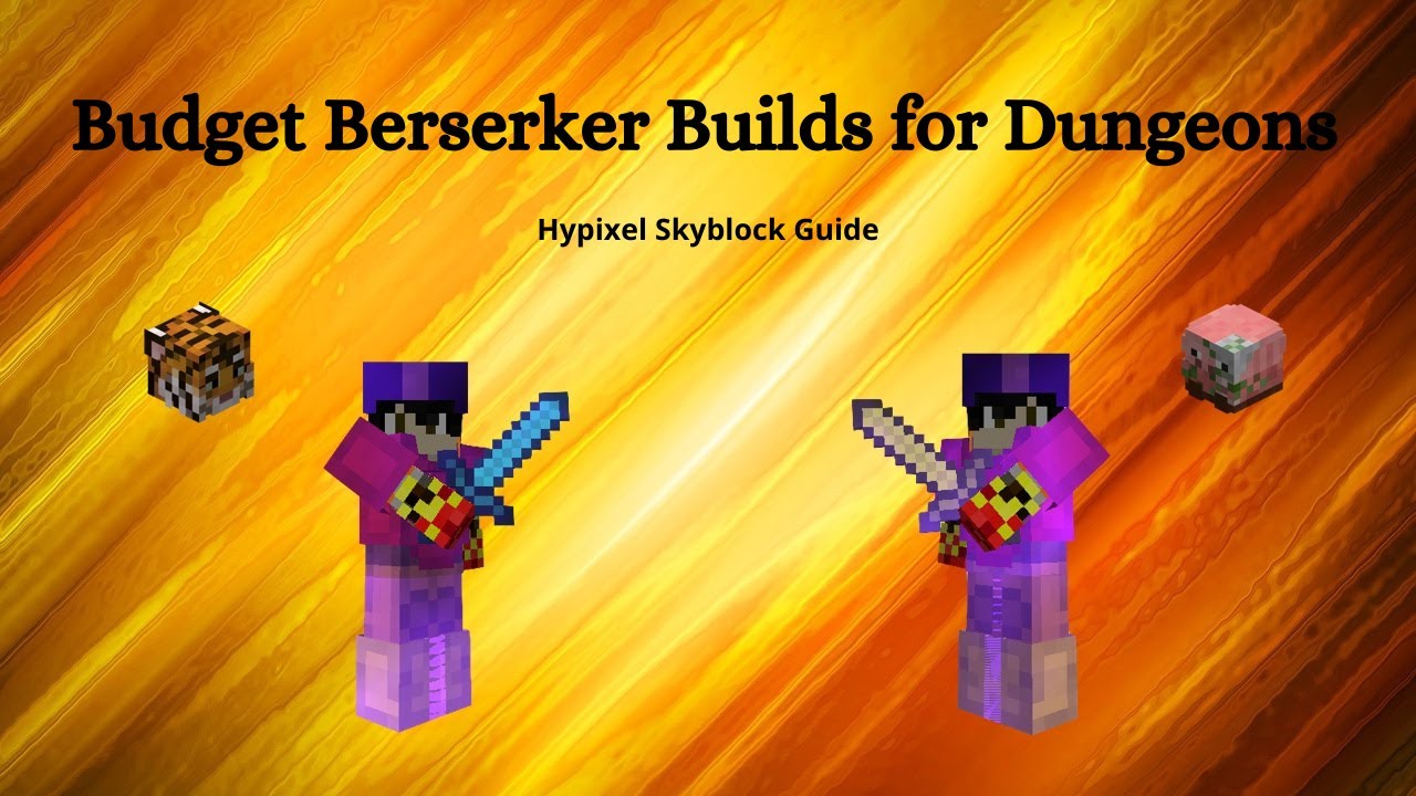 How To Be a Berserker in Hypixel Skyblock!(Guide) YouTube