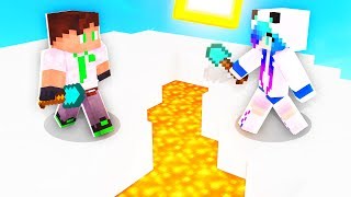 картинка: HYPER vs. СЕСТРА в ОПАСНОМ СПЛИФЕ! КТО КОГО ПОБЕДИТ?! (Minecraft)