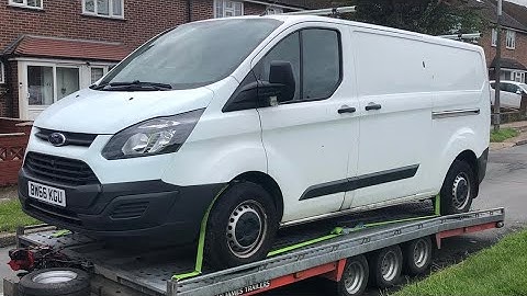 Cheap 2017 Ford Transit Custom Euro 6 Engine Fail PT 1