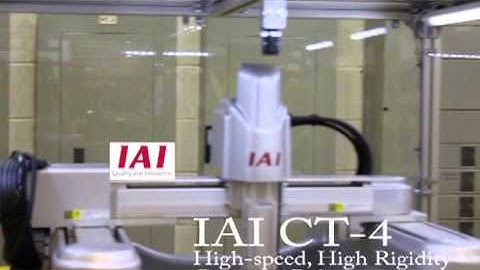 IAI CT-4 High-speed Cartesian Robot Demo