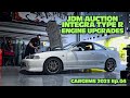 PERFORMANCE UPGRADES ON OUR JDM AUCTION INTEGRA TYPE R (Mugen/GruppeM and more)| CARGEMS 2023 Ep.04
