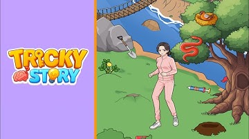 Tricky Story level 13 solution | help Anna find all flags