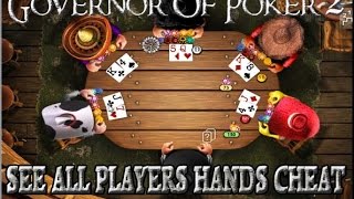 Governor Of Poker 2 PC- SEE ALL CARDS EXPLOIT,Chip, Money Hacks screenshot 4