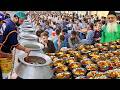 Biggest free iftari in ramadan  chhipa prepared 2000kg food for 10000 street people in iftar time