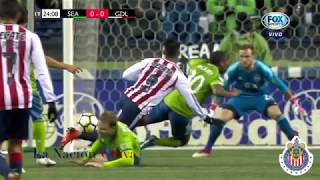 Seatle 1-0 Chivas Concachampions cuartos de final ida 7/Mar/2018