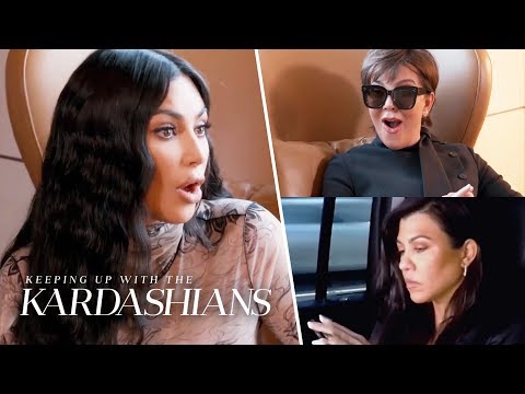 Kim Kardashian Calls Kourtney a "F--kin' Fake Humanitarian Hoe" | KUWTK | E!