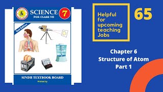Chapter 6 Structure of Atom Part 1 class 7 Science. Periodic table. Sub atomic particles