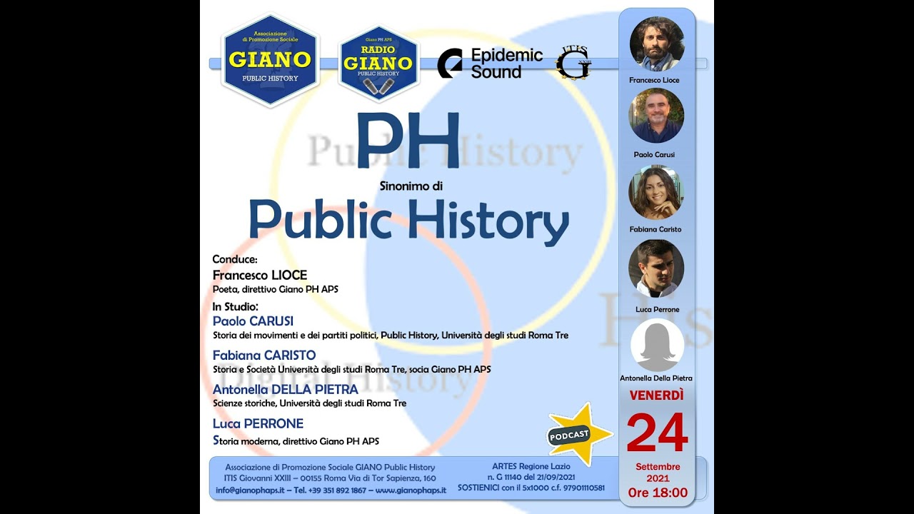 PH sinonimo di Public History