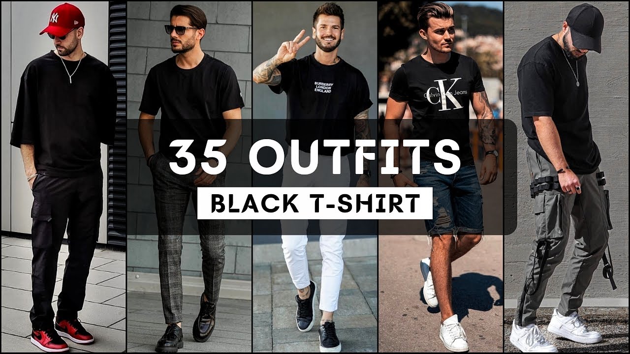 The Best Black T-Shirts For Men And How To Wear Them