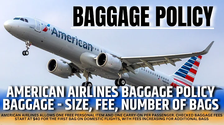 American Airlines Baggage Policy |  Baggage - Size, Fee, Number of Bags