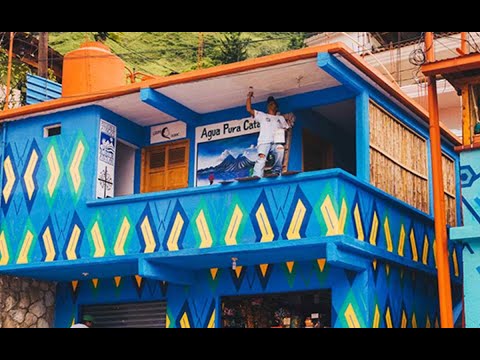 Video: Maalitud Majad Santa Catarina Palopo Külas Guatemalas