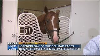 Opening Day arrives at Del Mar, thousands expected
