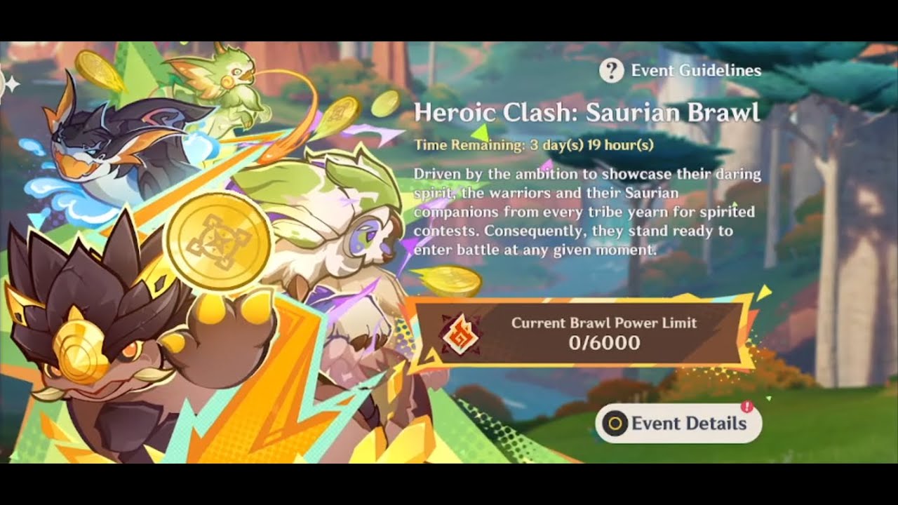Genshin Impact - Heroic Clash: Saurian Brawl Event EP 177