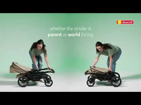 Joie - Комбинирана бебешка количка 3в1 до 22кг Chrome 2 Trio, Cashew