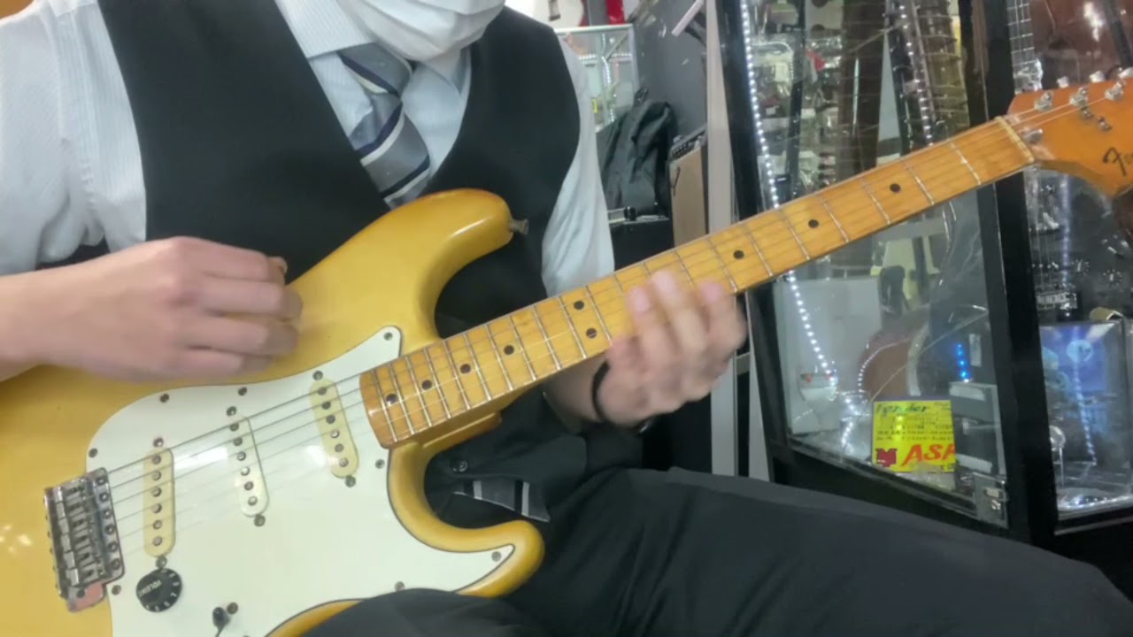 Fender 1979 Stratocaster with Black Bobbin PU サウンドチェック  