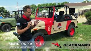 Mahindra Roxor Walk Around Video - Jurassic Park Custom & LE Included