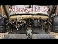 ТаймЛапс Сборка печки  Volkswagen B3 1991