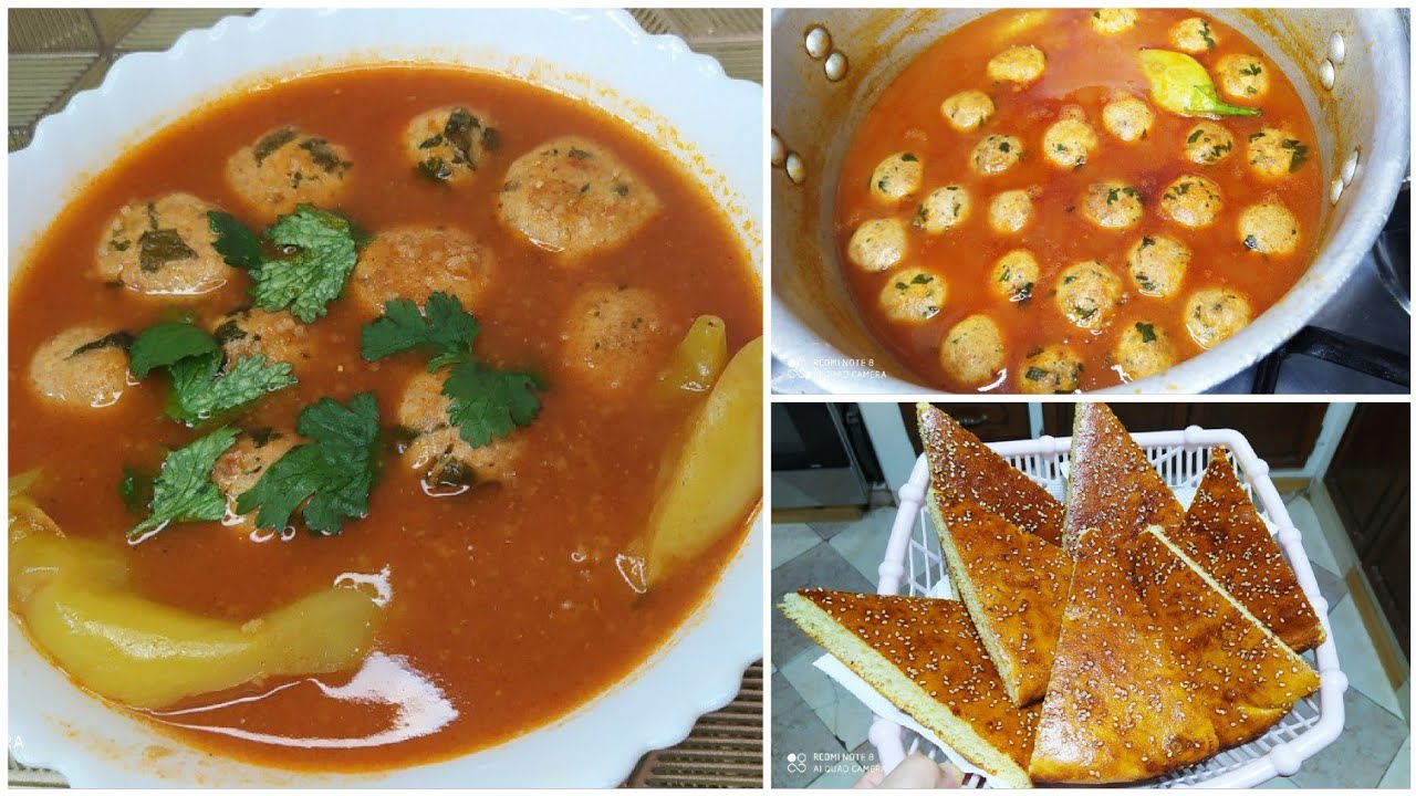 شربة فريك بالدجاج بطريقتي خاثرة وبنينة