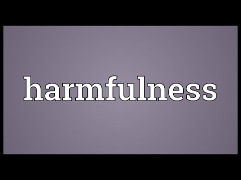 Header of harmfulness