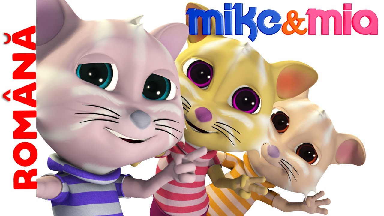 Trei Pisicute Mici  Cantece Gradinita  Cantece pentru copii  Mike și Mia