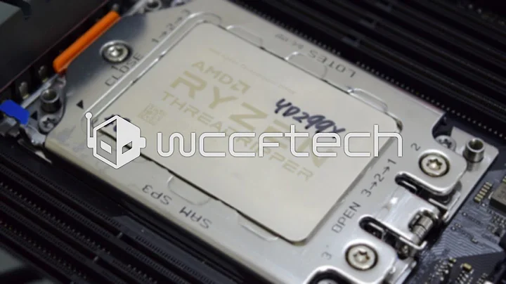Les performances incroyables du processeur AMD Ryzen Threadripper 2990WX