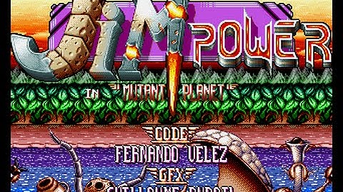 Amiga - Jim Power in Mutant Planet
